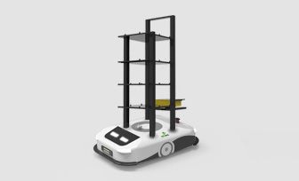 凌鸟AGV料架托盘无人车